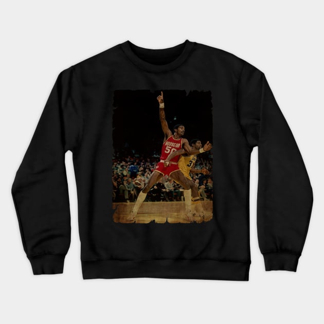 Ralph Sampson vs Magic Johnson Crewneck Sweatshirt by Milu Milu